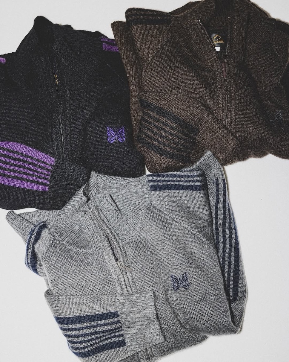 NEEDLES x BEAMS 別注『Mohair Track Jacket』が国内1月2日より発売