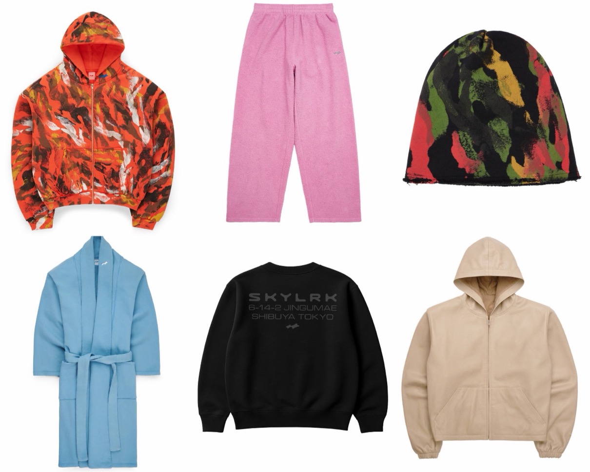 Justin Bieber 新ブランド『SKYLRK』の東京POP-UPが12月4日から12月7日