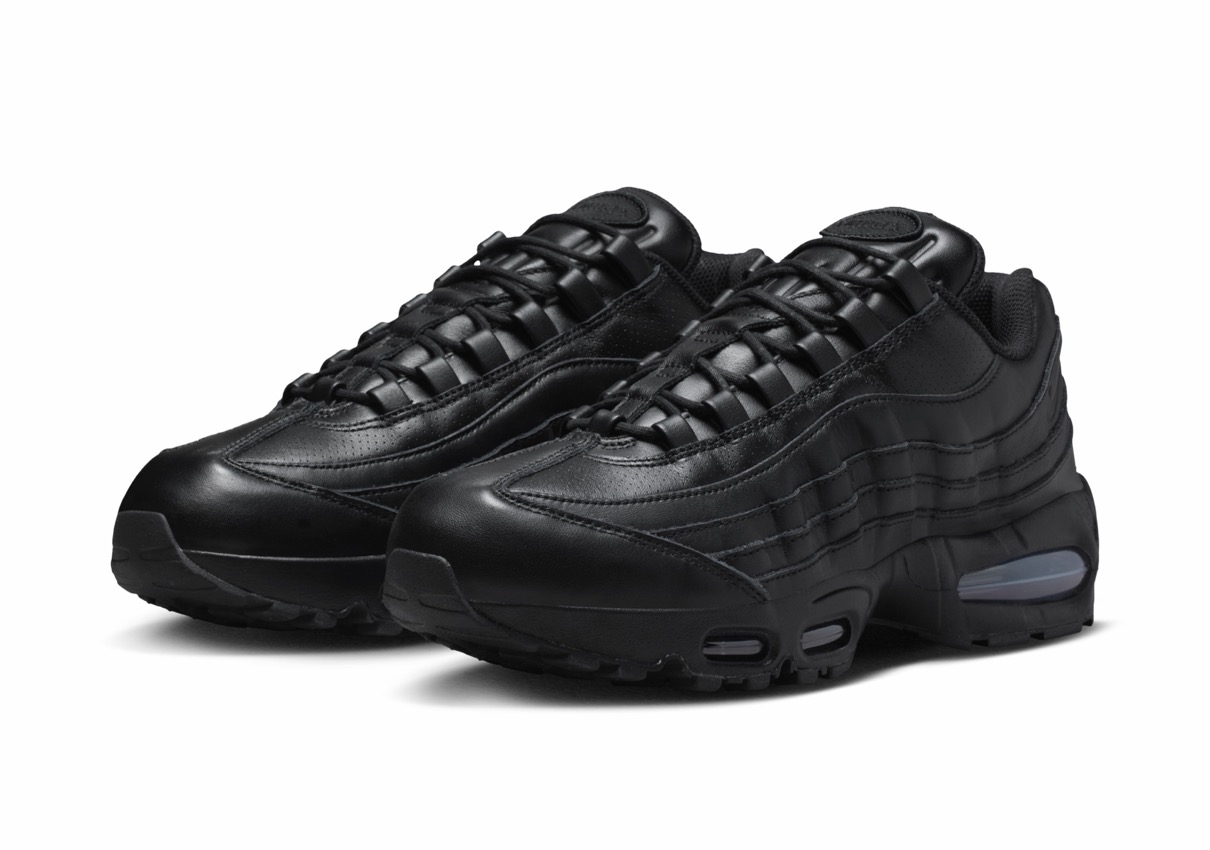 Nike Air Max 95 Big Bubble LTR QS “Triple Black”が国内12月27日に