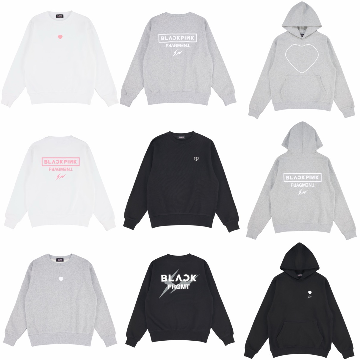 BLACKPINK x FRAGMENT コラボコレクションが国内1月8日／1月9日より