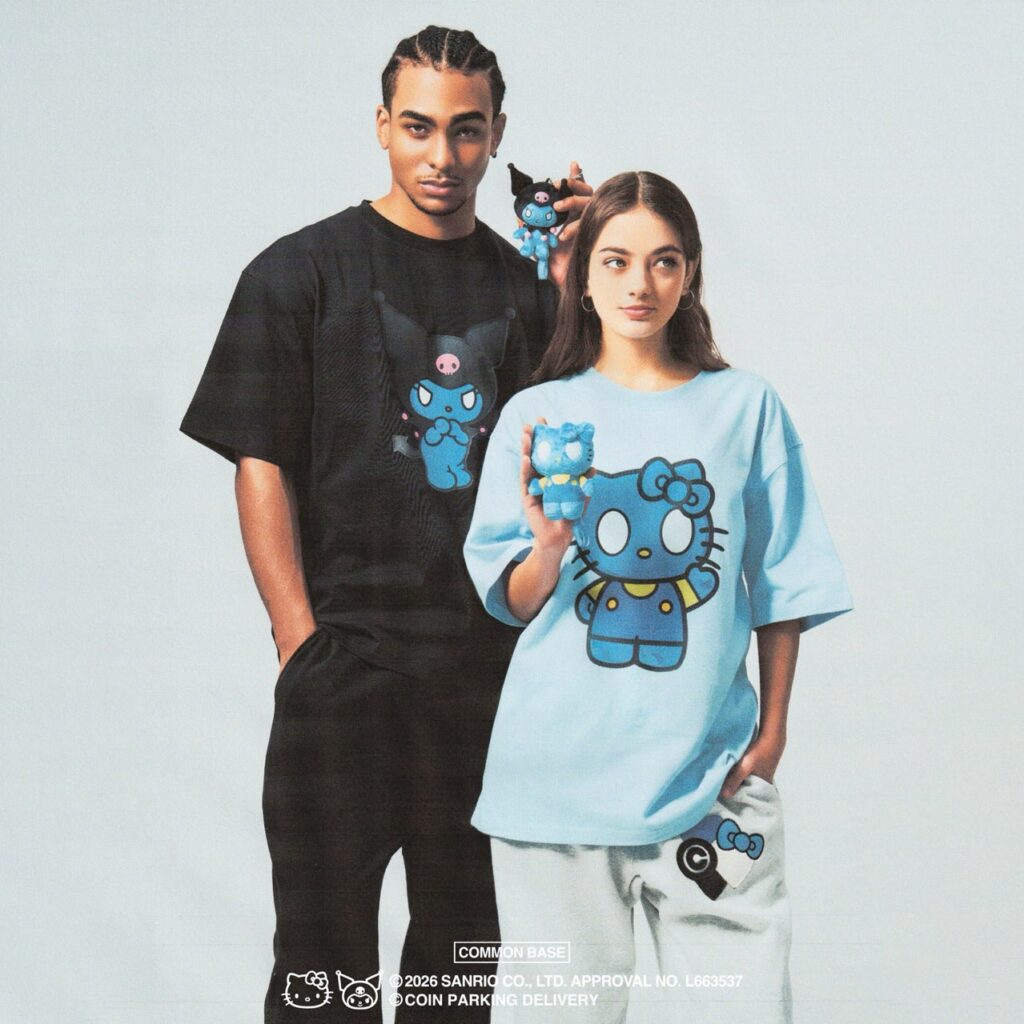 COIN PARKING DELIVERY x ハローキティ&クロミ コラボアイテムが国内1