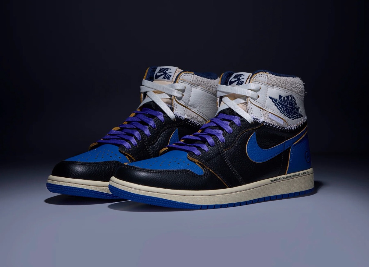 Fragment x UNION x Nike Air Jordan 1 Retro High OG SP “Black and