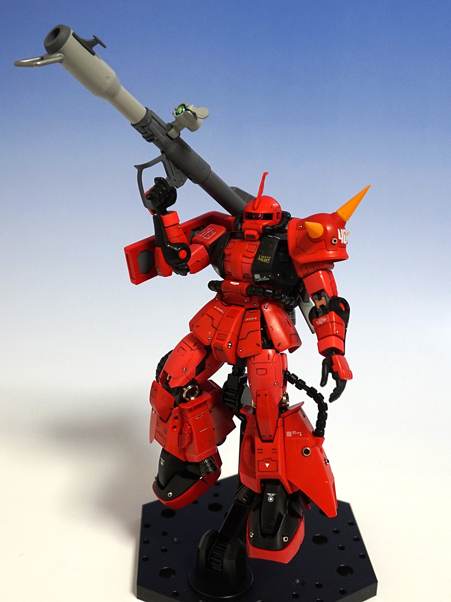 RG 1/144 MS-06R-2 ジョニー・ライデン専用ザクII 完成！！