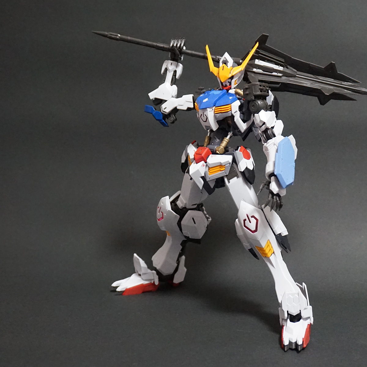 MG ガンダム バルバトス用拡張セット (第1形態～第3形態) レビュー開始