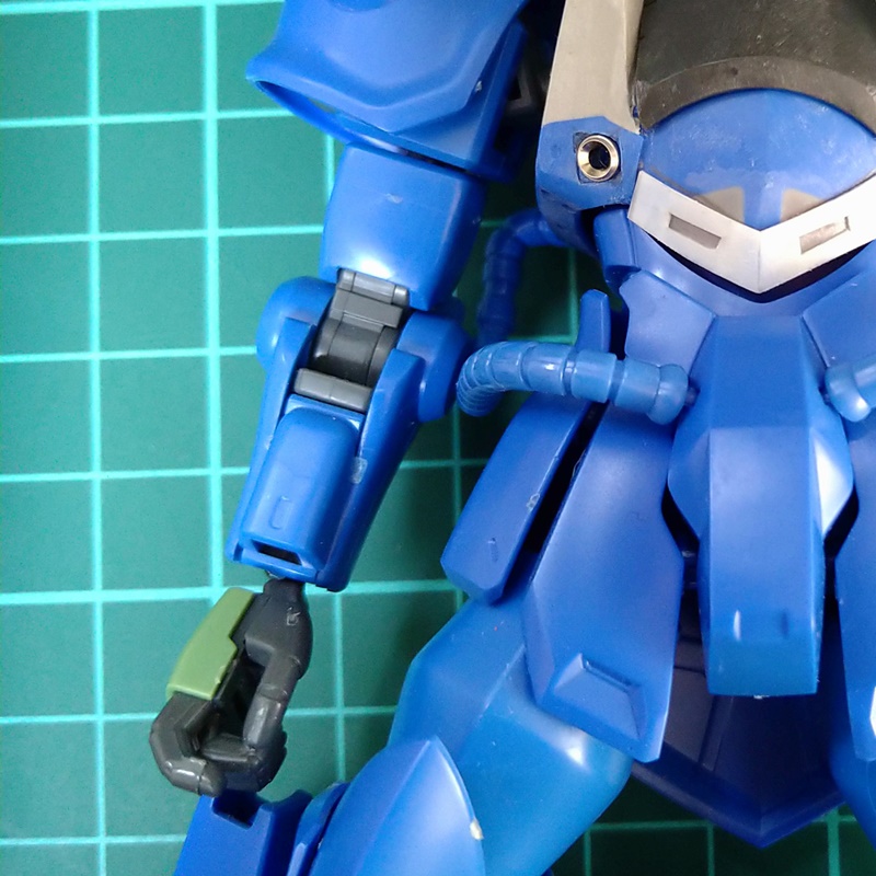 HGBF グフR35→ HGUC グフハンター 腕部改造編