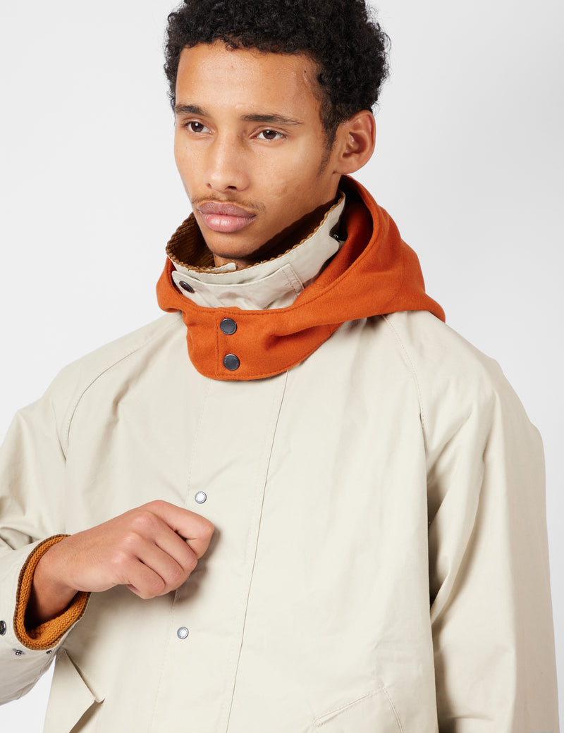 Barbour x Kaptain Sunshine Short Cruiser Jacket - Clay | Urban