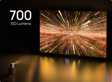 Halo+ 1080p Portable Projector | Smart Home & Outdoor Cinema