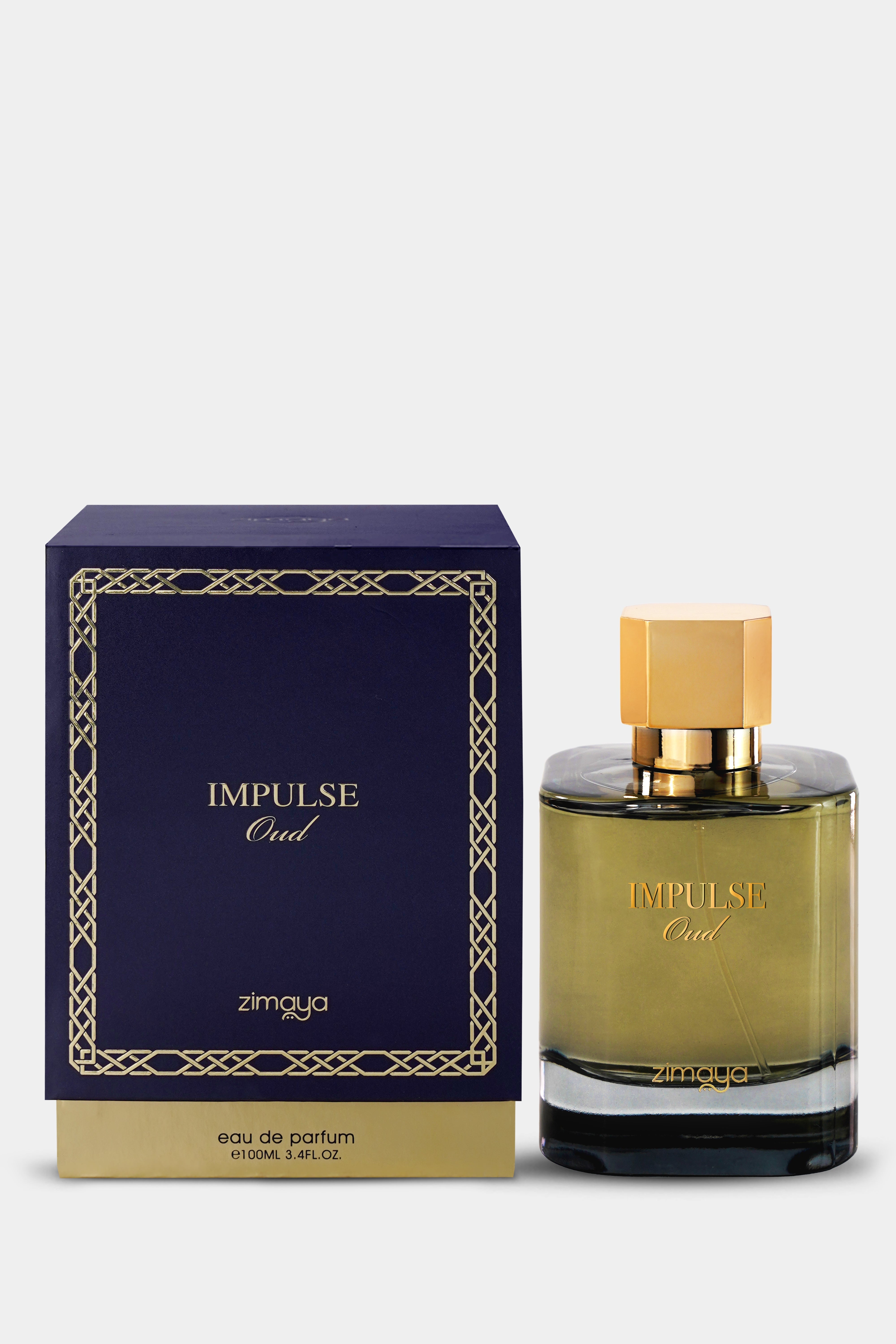 Zimaya Impulse Oud Perfume - Bold and Mesmerizing
