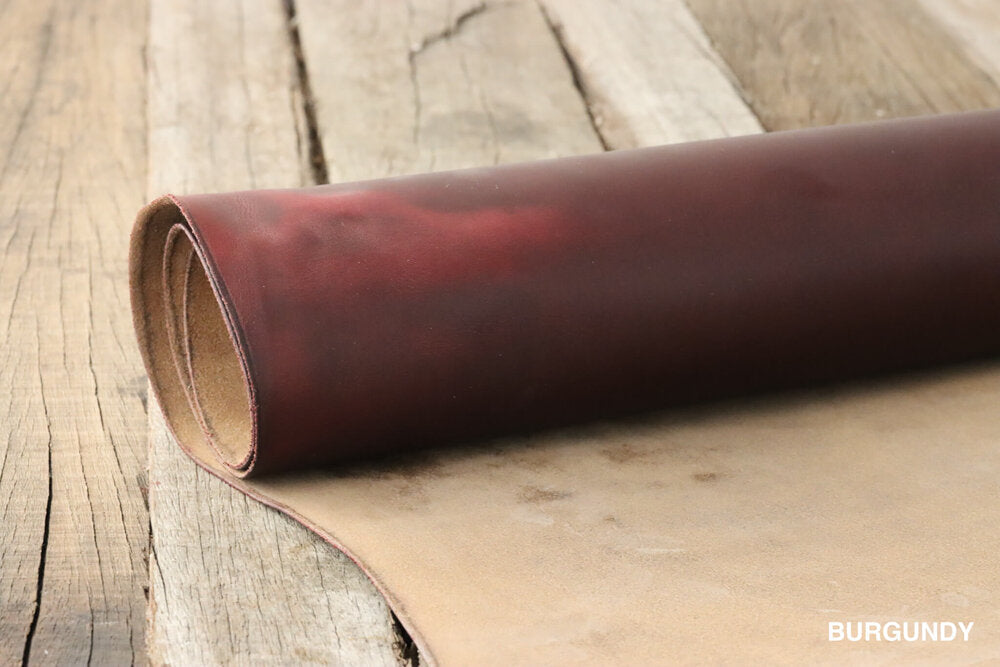 HORWEEN, Chromexcel - Natural, Brown, Olive Brown, Burgundy/Color#8, B