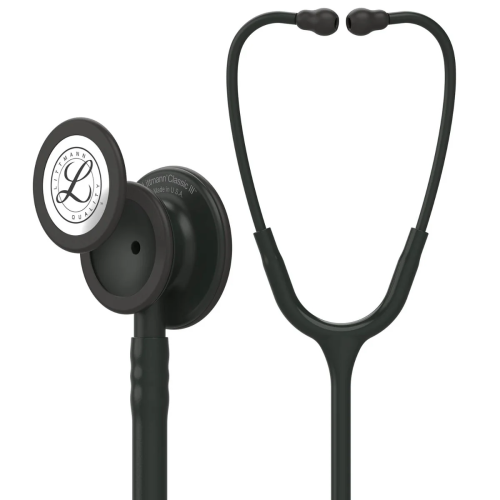 3M Littmann Classic III Stethoscope, Black Chestpiece - Black Tube