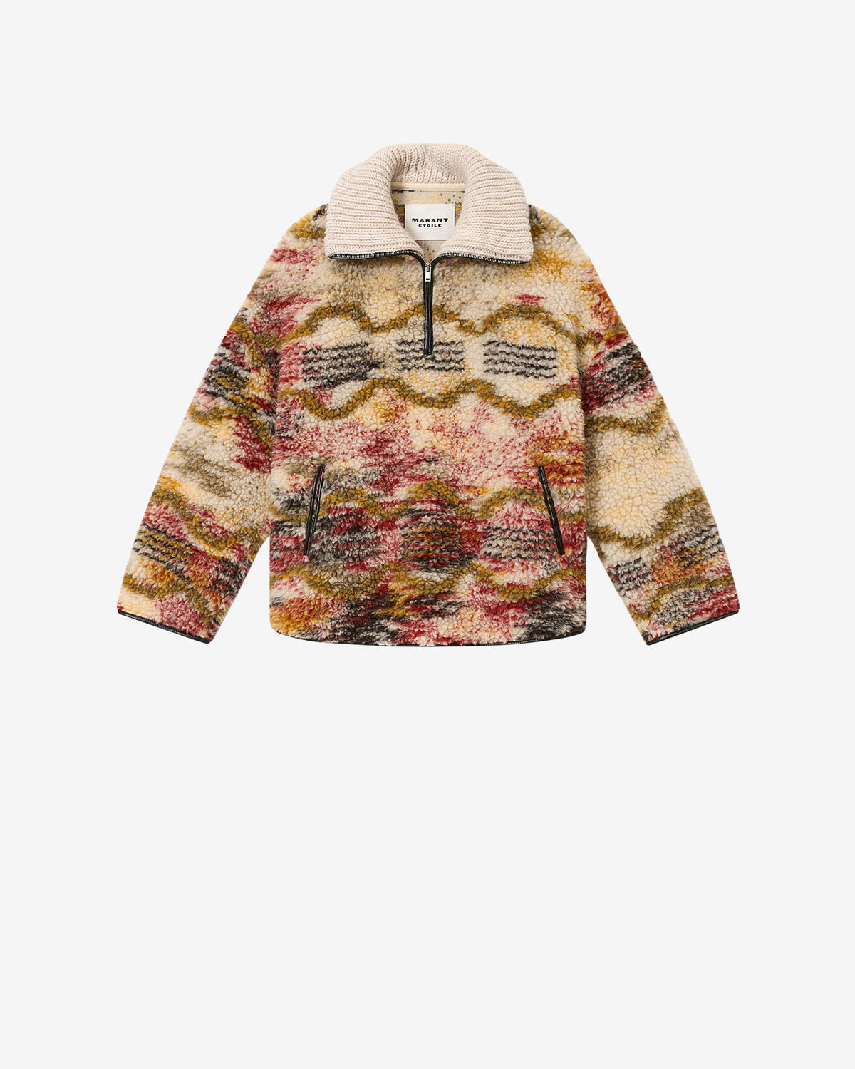 MARNER COAT Woman ecru-ochre | ISABEL MARANT Official online store