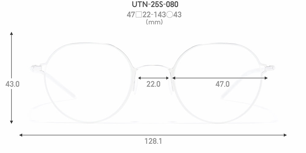 Airframe Ultra Light Titanium 080 – JINS