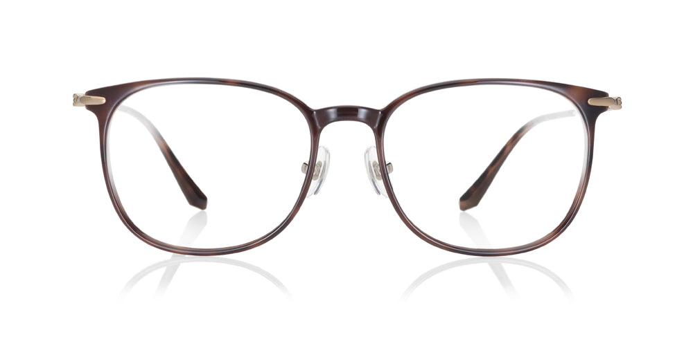 Airframe Combi U085 Eyeglasses | Brown Tortoise Wellington Glasses