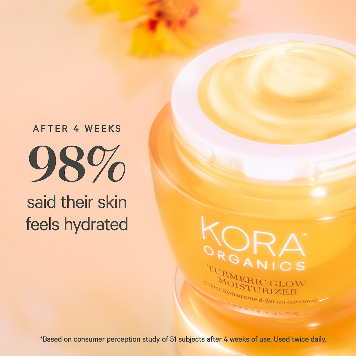 Turmeric Glow Moisturizer | KORA Organics