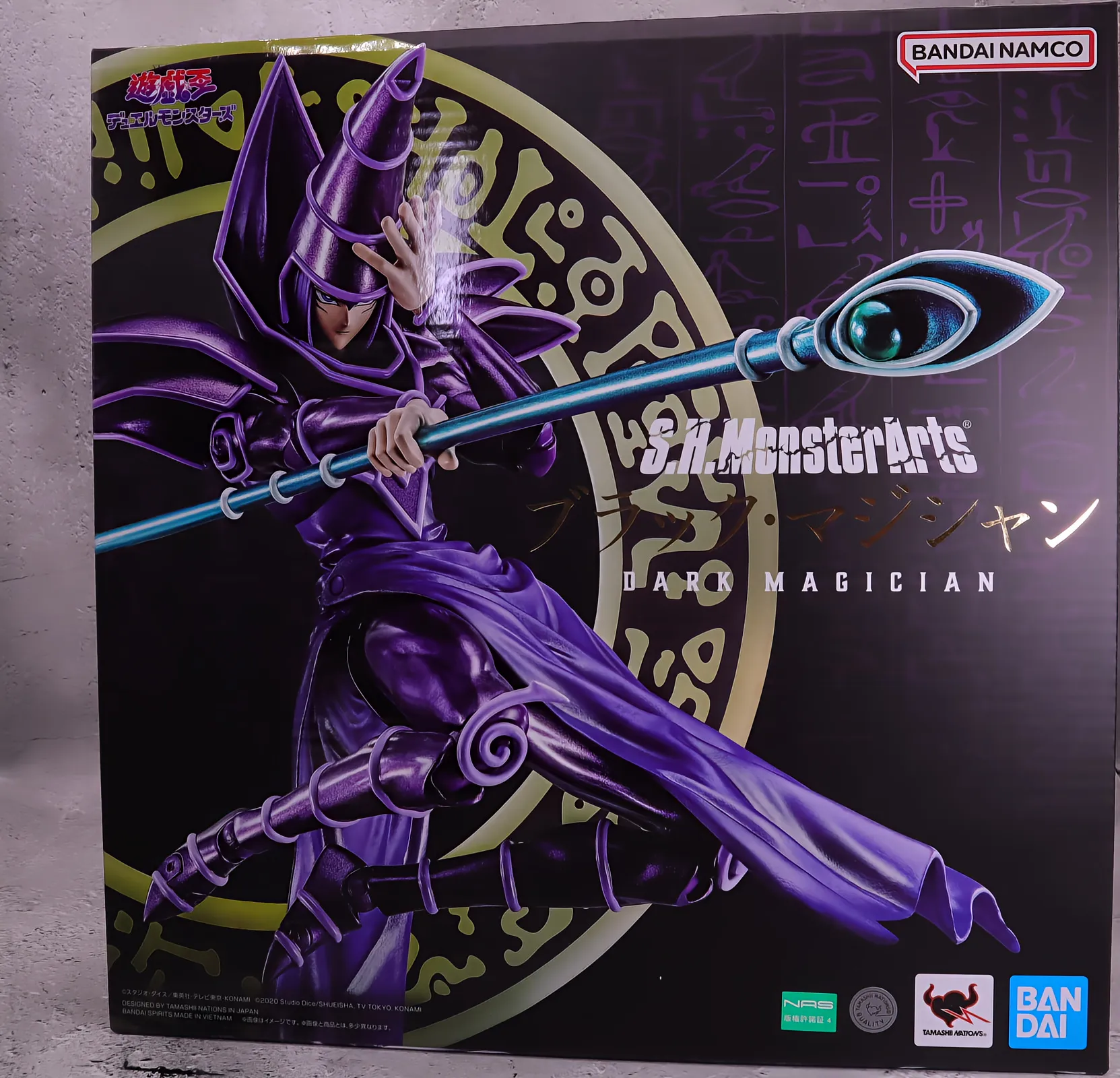S.H.MonsterArts ブラックマジシャン （モンスターアーツ) レビュー