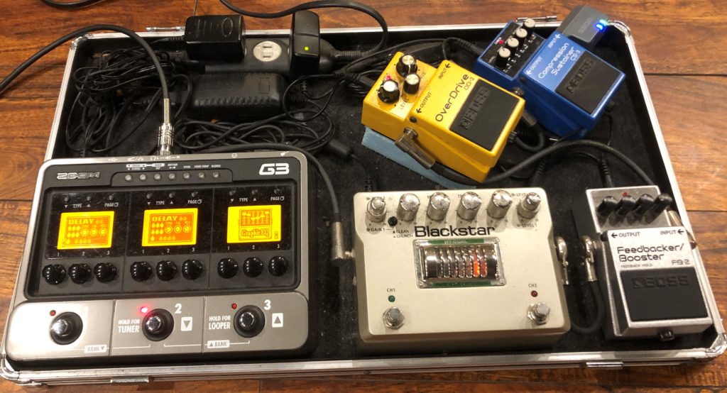 40代趣味ギタリストのエフェクトボード紹介 – 歌うようにギターを弾きたい