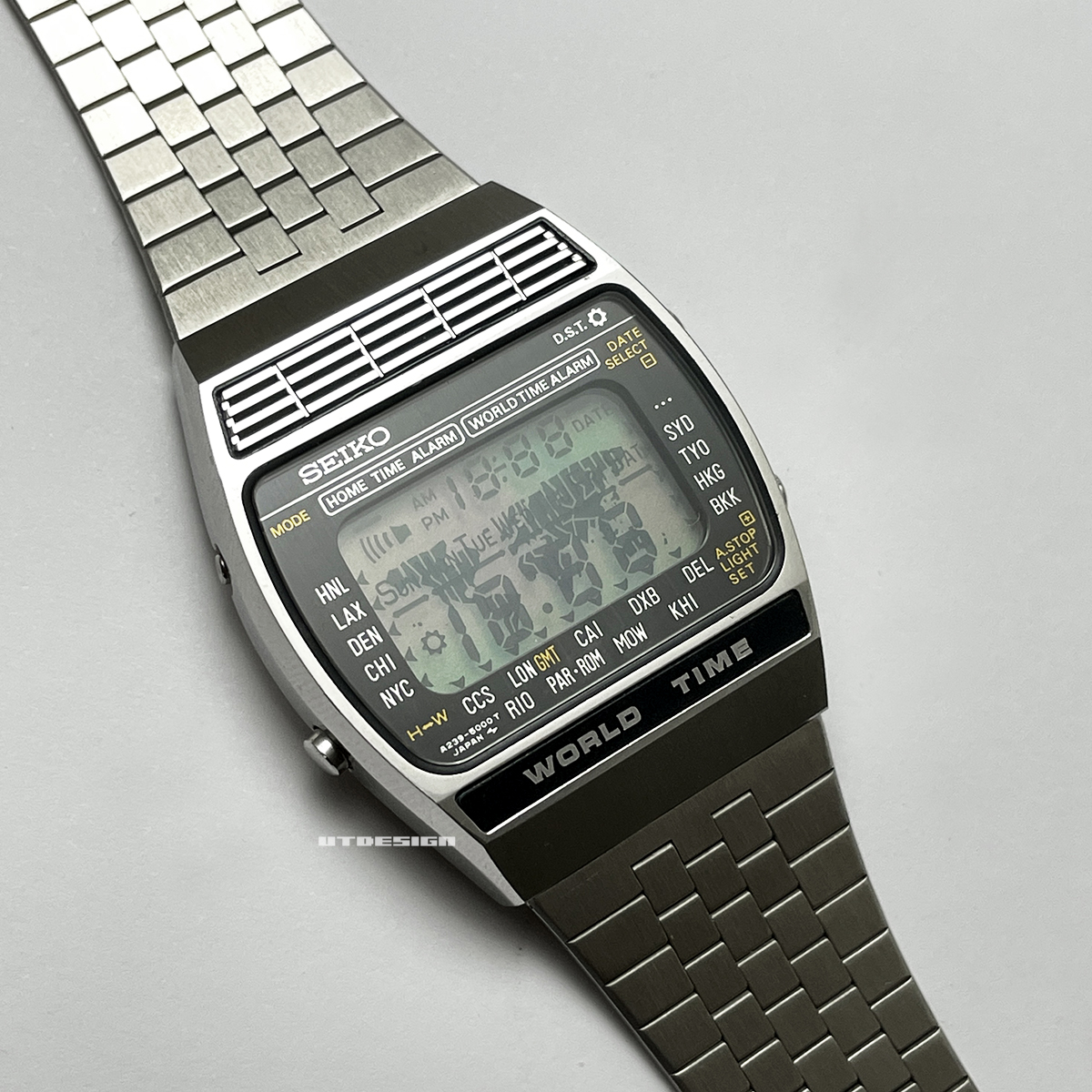 SEIKO / WORLD TIME A239 ATLUS | UTDESIGN