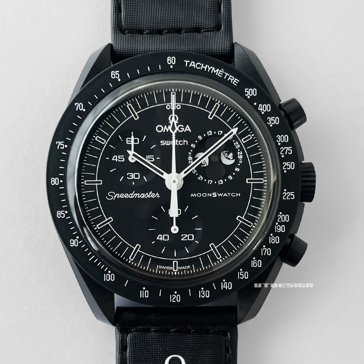 OMEGA x SWATCH / SNOOPY MOONSWATCH-BLACK | UTDESIGN