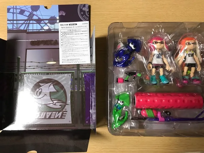 figma Splatoon ガール DXエディション買ったので紹介してみる♪
