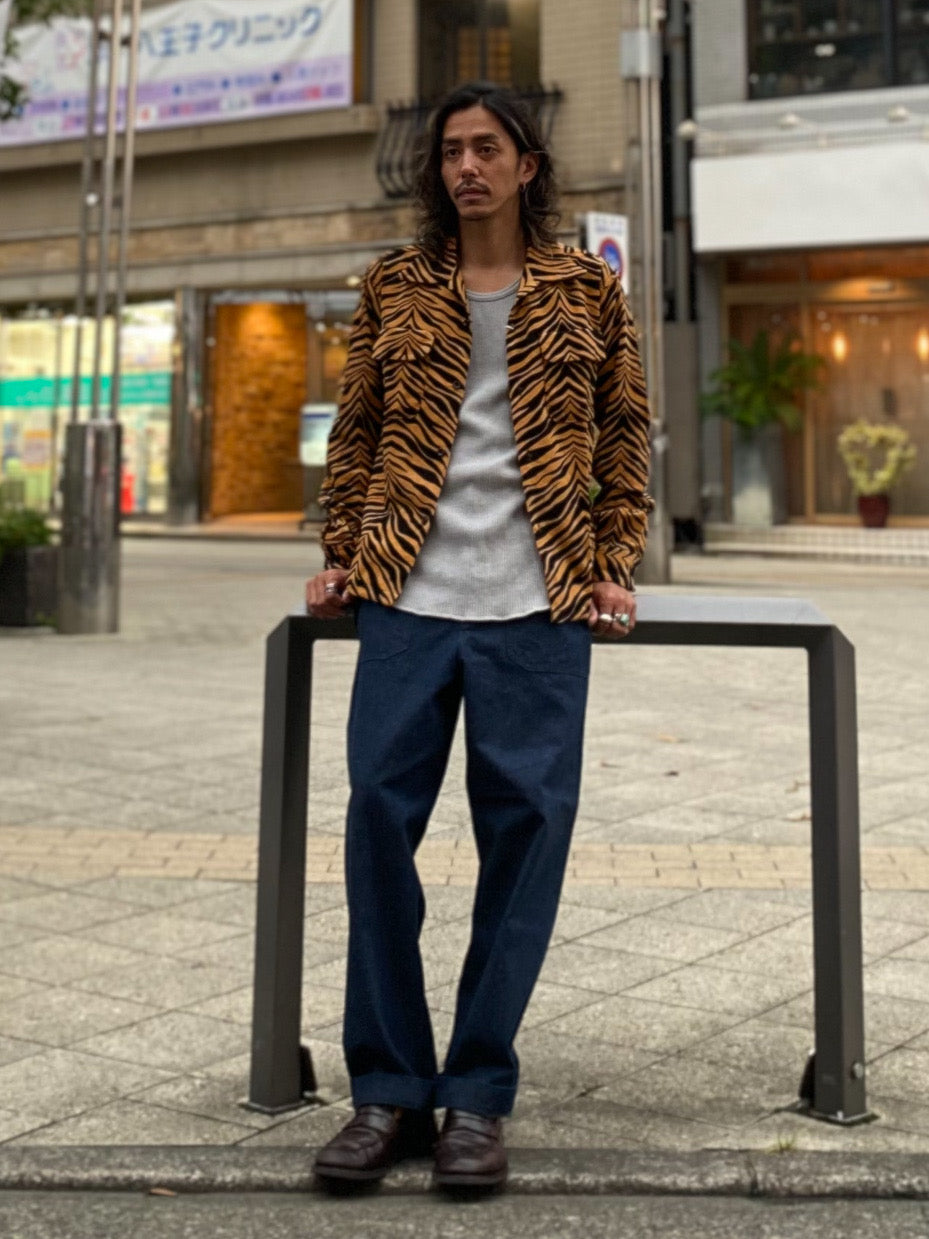 STYLE EYES Mid 1950s Style Corduroy Sports Shirt 