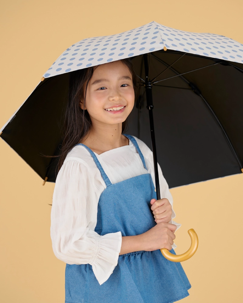 Sサイズ + plus / 水玉 | 完全遮光日傘｜サンバリア100