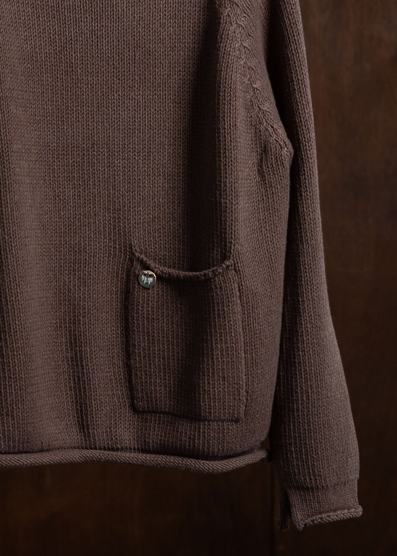 XENIA TELUNTS Fisherman Sweater Brown – VISION OF FASHION