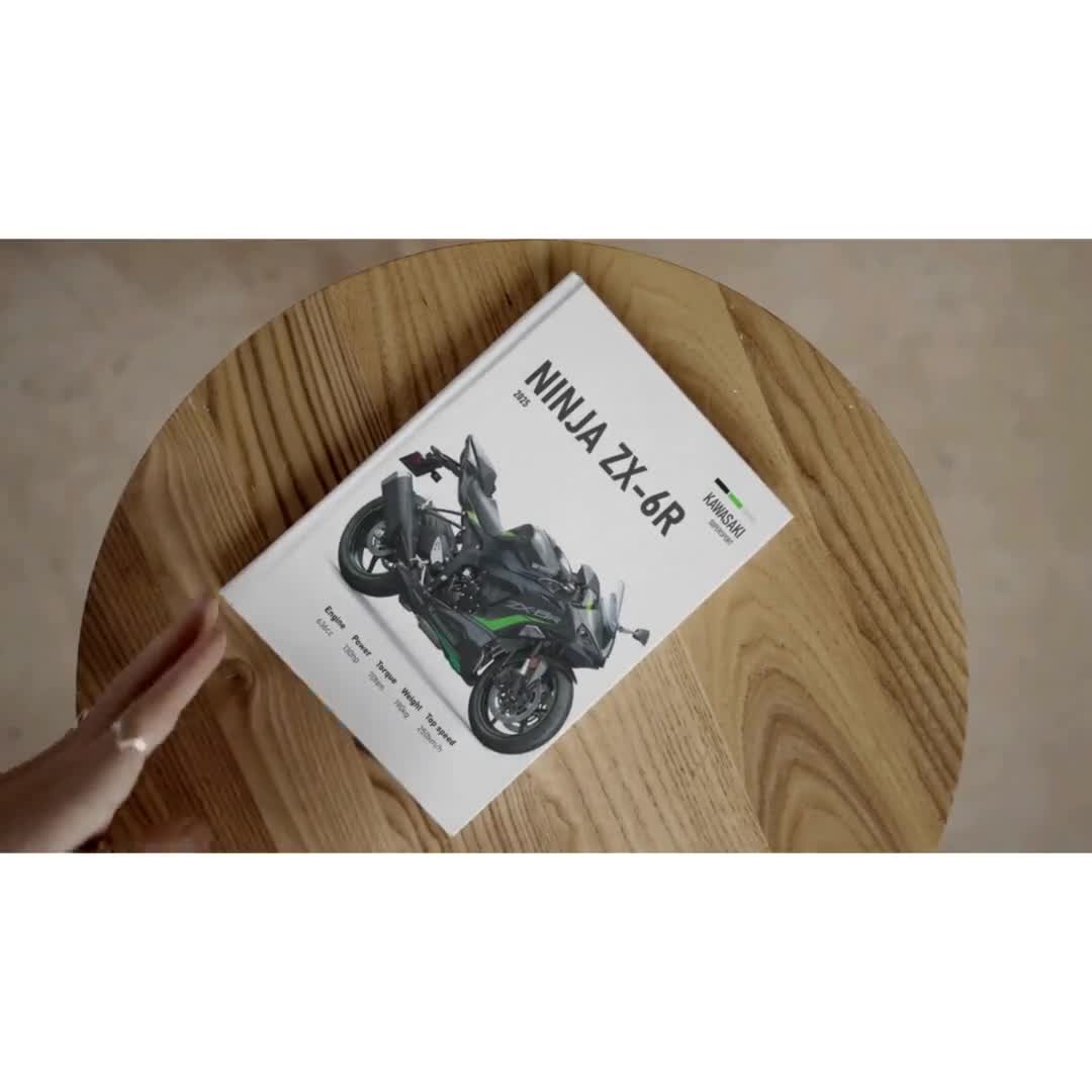 2025 Kawasaki Ninja ZX-6R Poster | Digital Print Gift for