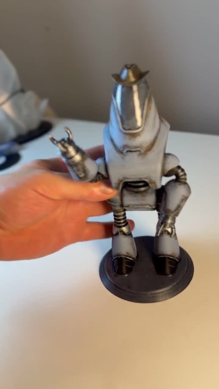 プロテクトロン | フィギュア | Fallout 風 - Etsy 日本