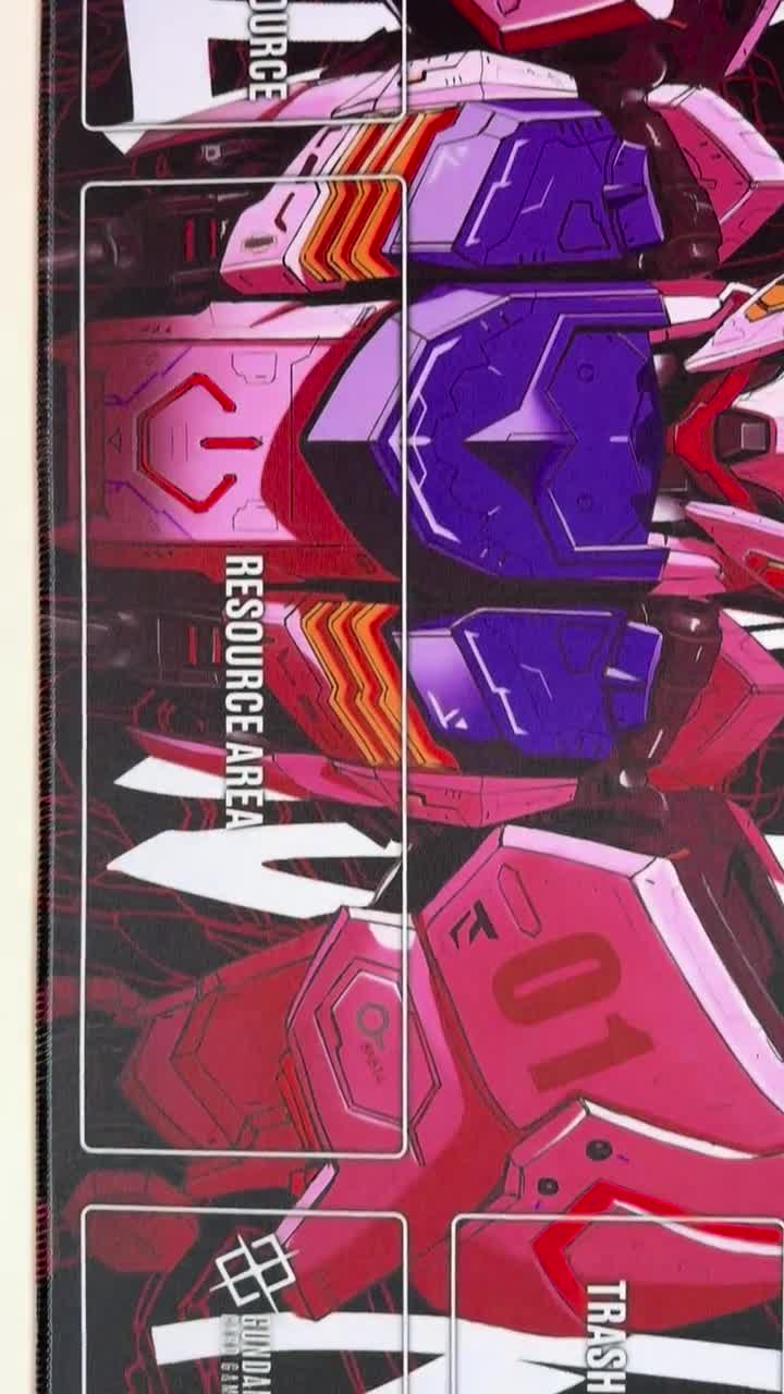 プレイマット ガンダム ASW-G-08 バルバトスガンダム ガンダムカード