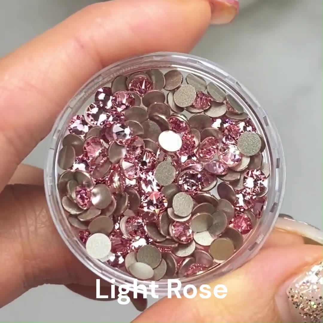 Light Rose (223) Swarovski 2088 XIRIUS 16ss Crystal Flatback No