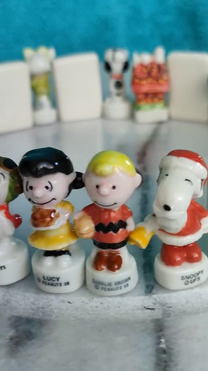 ミニチュアSNOOPYヴィンテージ磁器フィギュア、お好みのビーン、ミニ