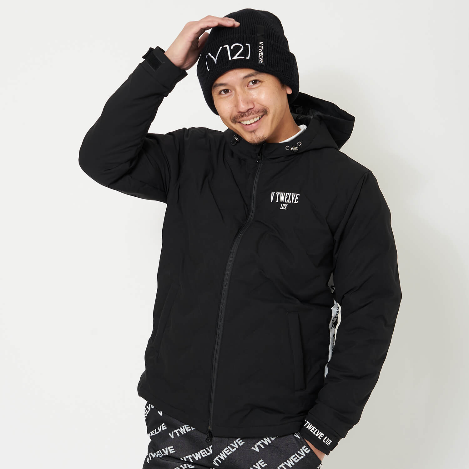 V12 ゴルフ メンズ ダウンジャケット LX SIDE TAPE DOWN JKT | 【公式