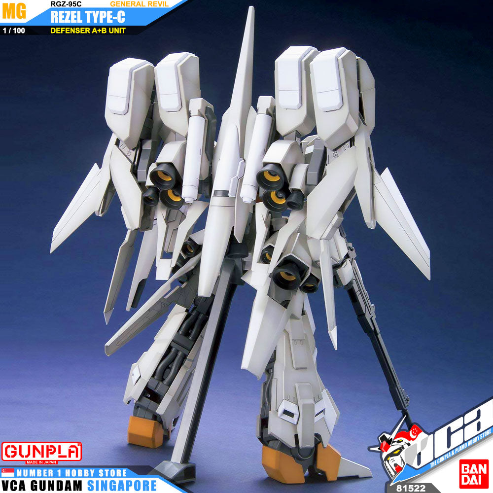 Bandai® Gunpla Master Grade 1/100 MG ReZEL C (Defenser a+b Unit