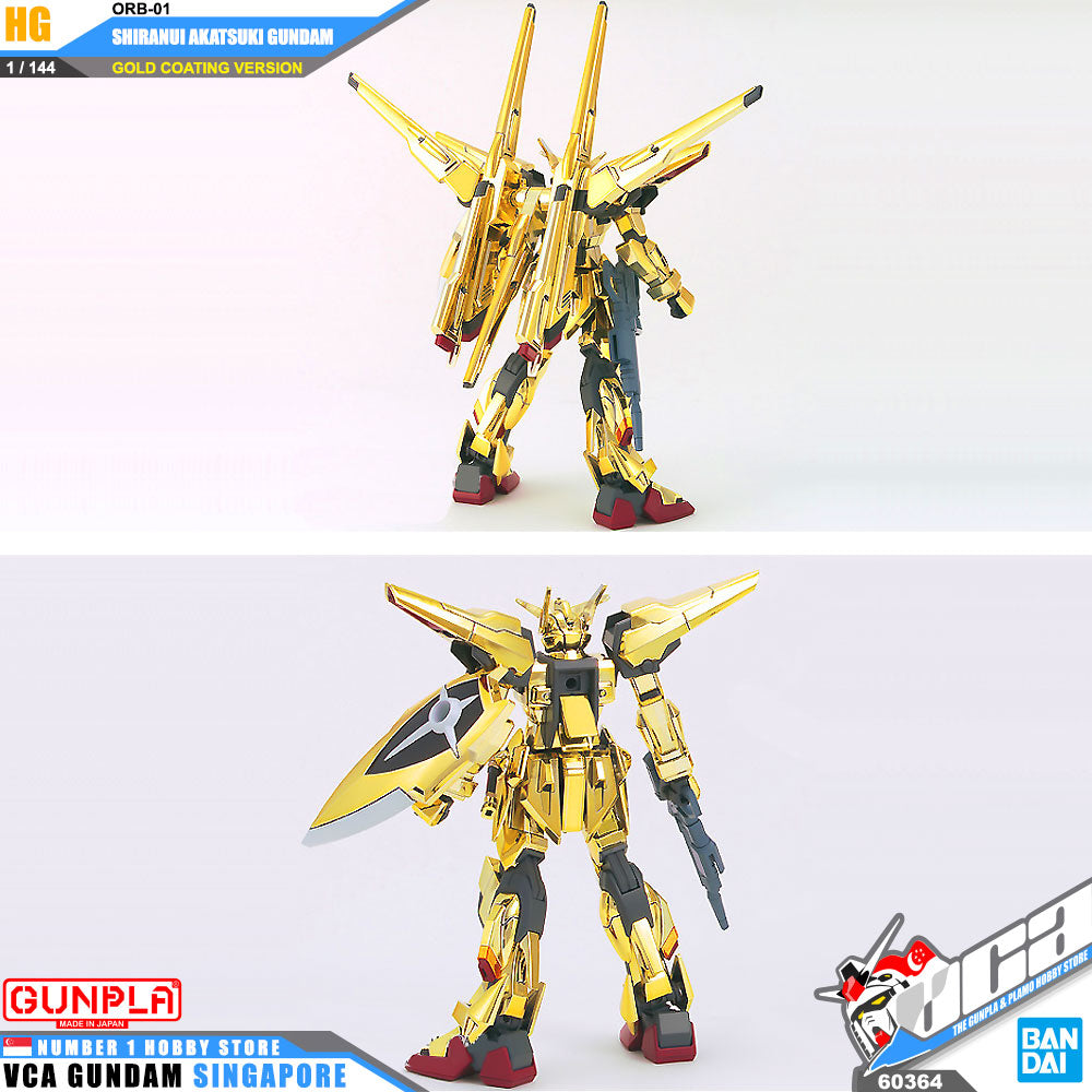 Bandai® Gunpla High Grade 1/144 HG SHIRANUI AKATSUKI GUNDAM – VCA