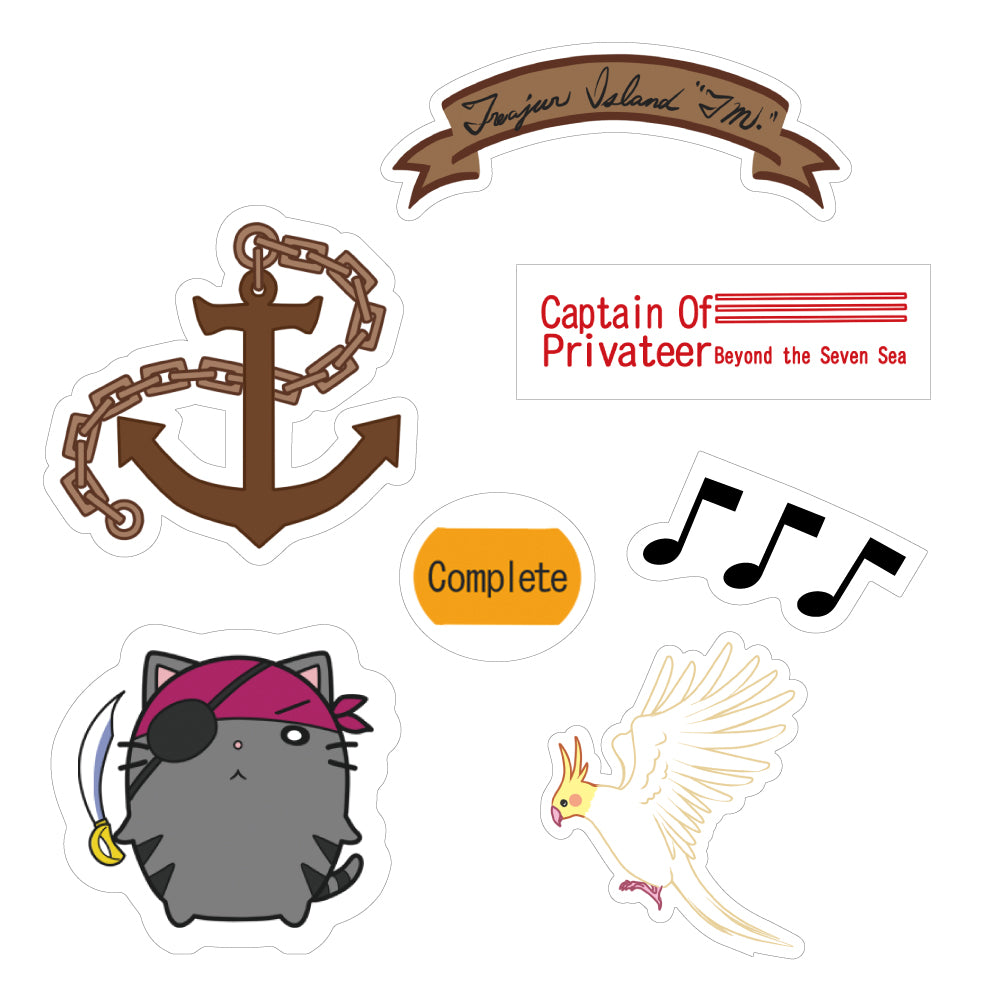 Summer Pockets RB 久島 鴎 スーツケースステッカーセット – VA STORE