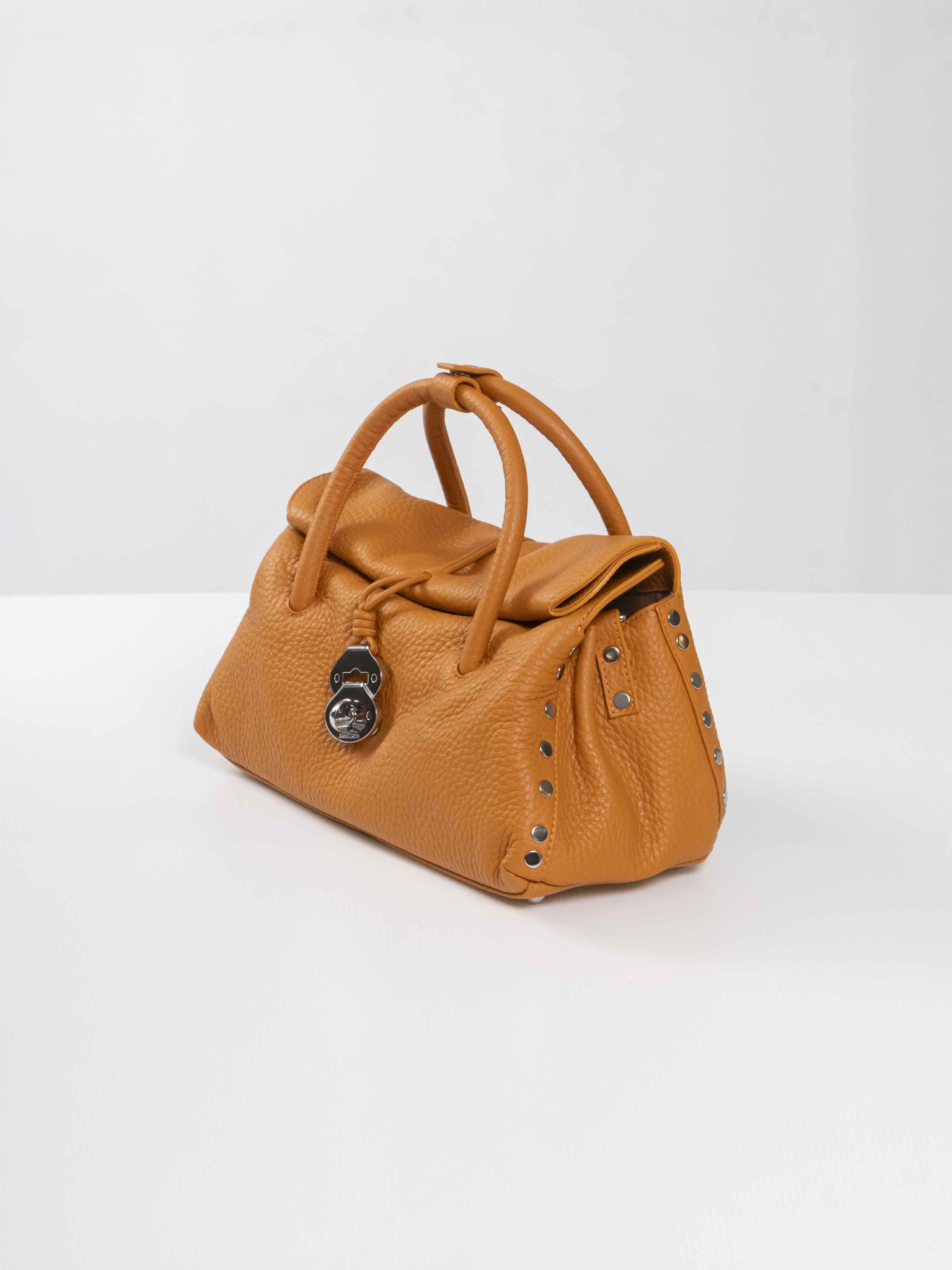 Zanellato Donna Borsa Dotta Centauro Z0307 Arancione Del Doge