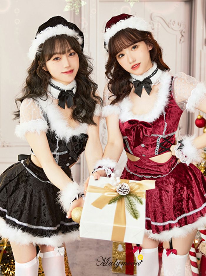 9点セット】Malymoon マリームーン ロゼチェックビジューライン