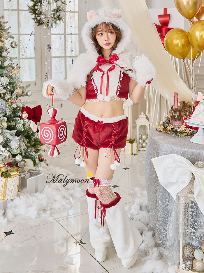 7点セット】Malymoon マリームーン ふわふわメレンゲリボンキャット