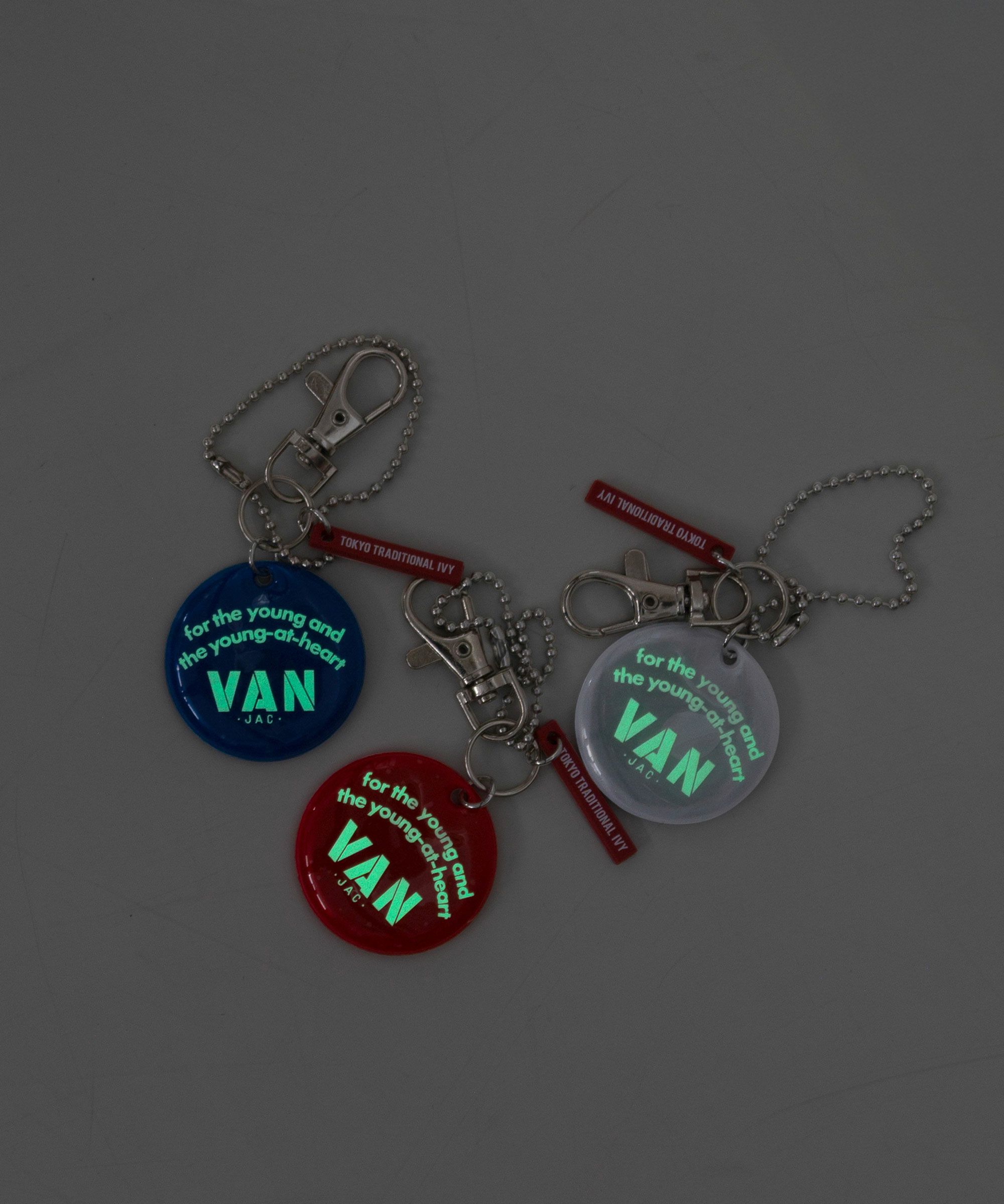 蓄光リフレクターキーホルダー ｜ VAN STORE