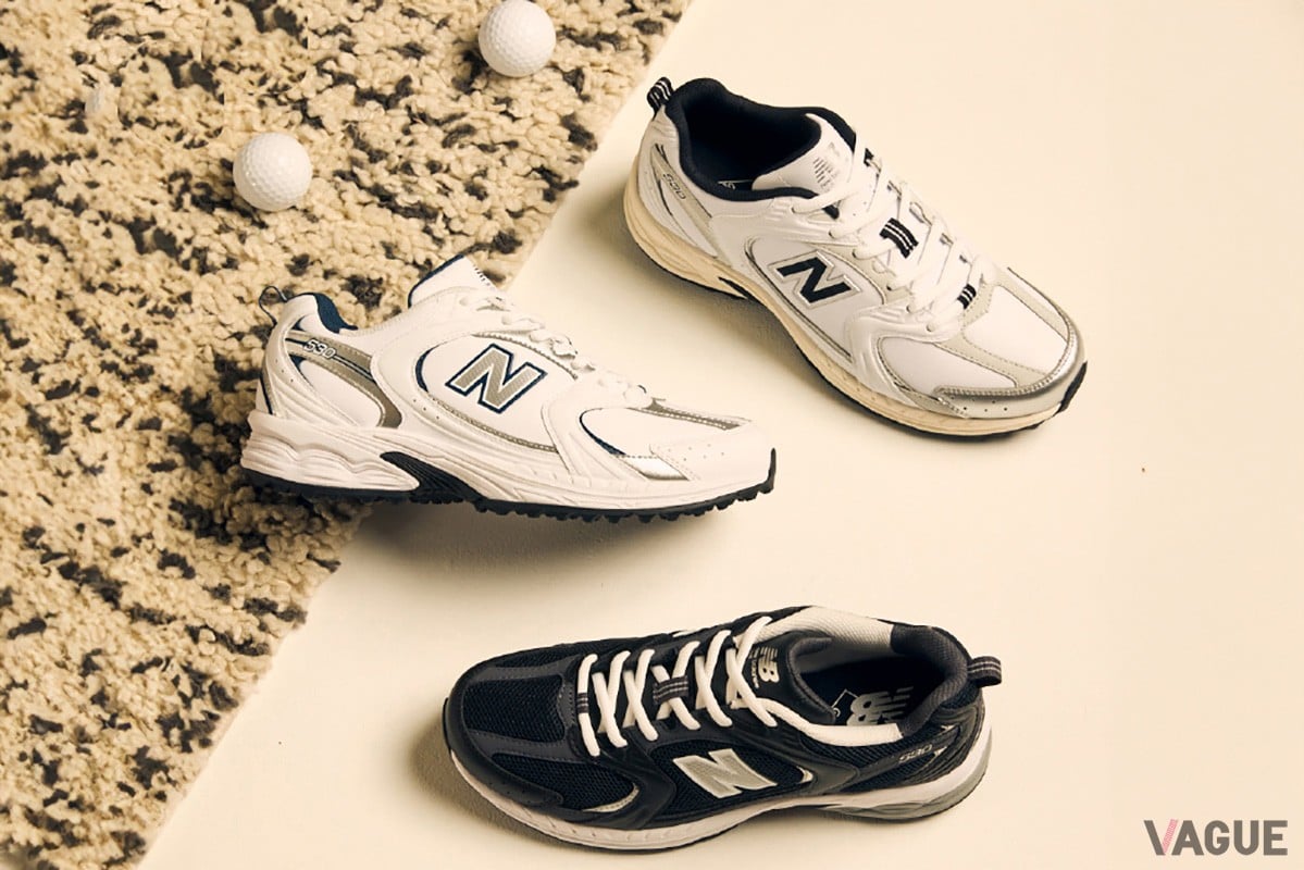 ニューバランスの人気ランニングシューズ「530」がゴルフ仕様に！ 専用