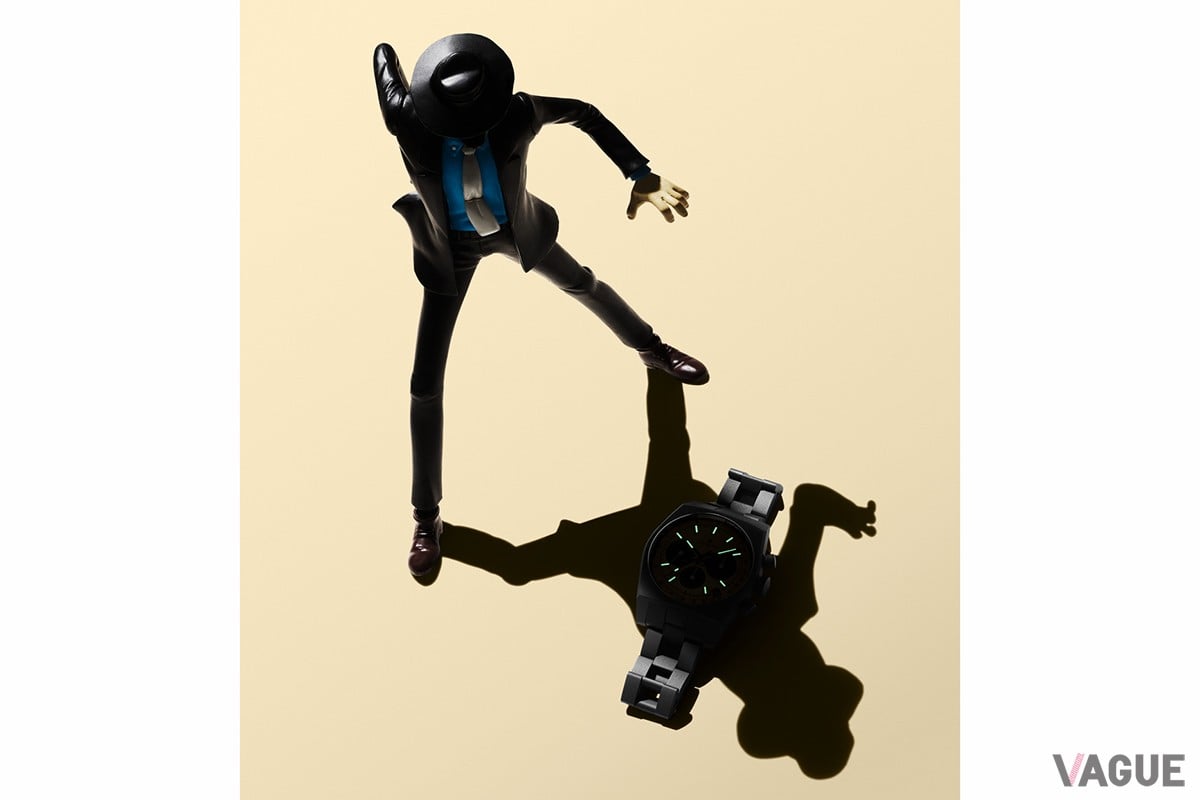 ルパン三世』次元大介モデルの腕時計をチタンで再現！ 争奪戦必至の