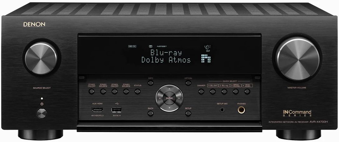 Denon AVR-X4700H 9.2 ch Receiver - Value Electronics