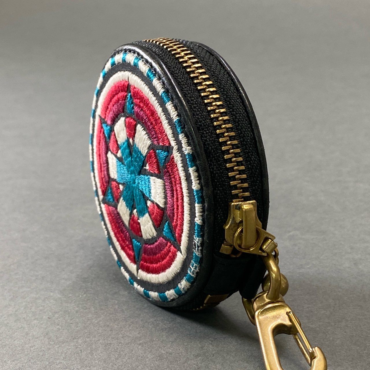 g7 Blackmeans ブラックミーンズ サークルポーチ コインケース leather