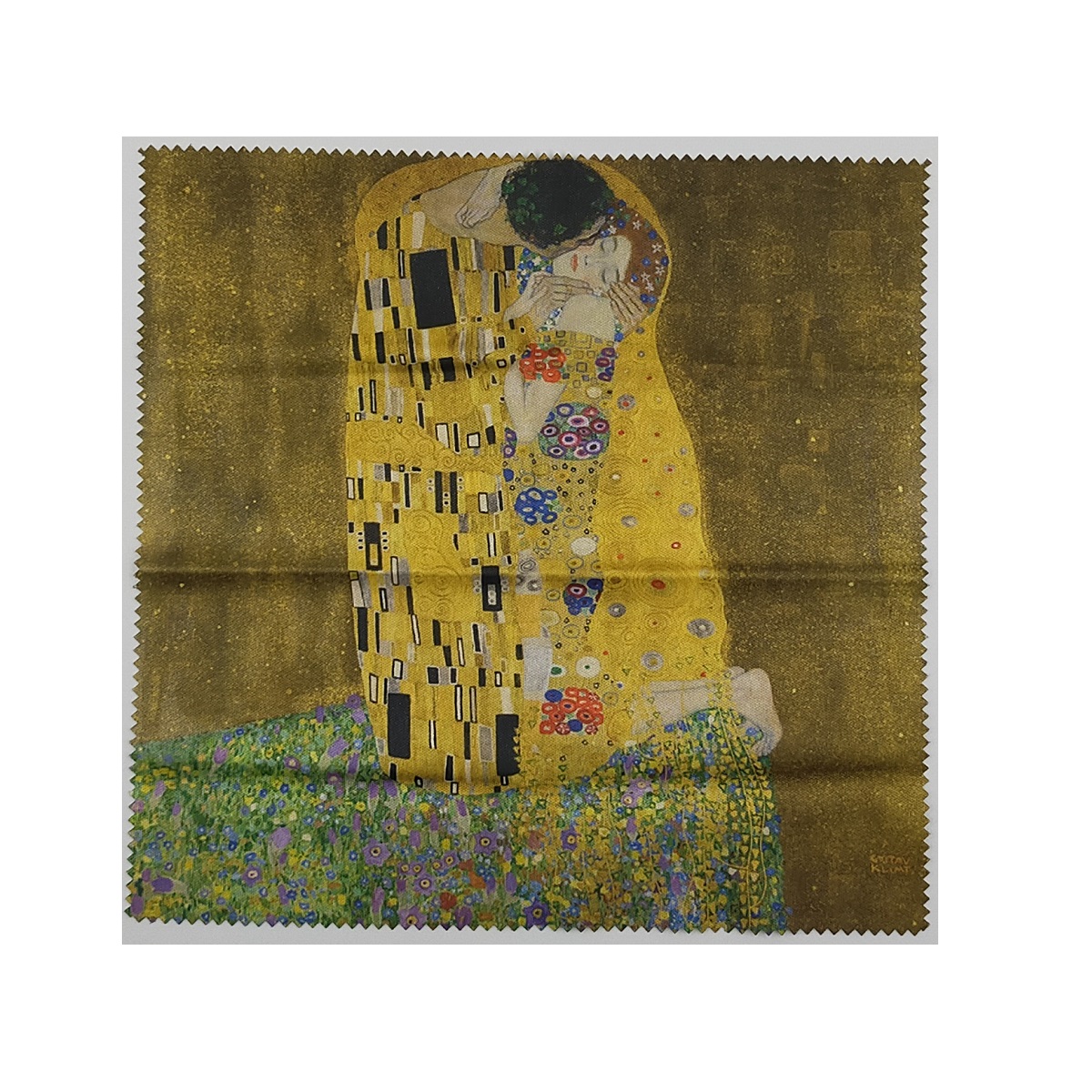 アート・クリーニングクロス グスタフ・クリムト：接吻 (The Kiss