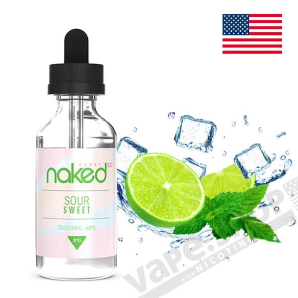 Naked100 ネイキッド100】グリーンレモン(ライム・レモンキャンディー