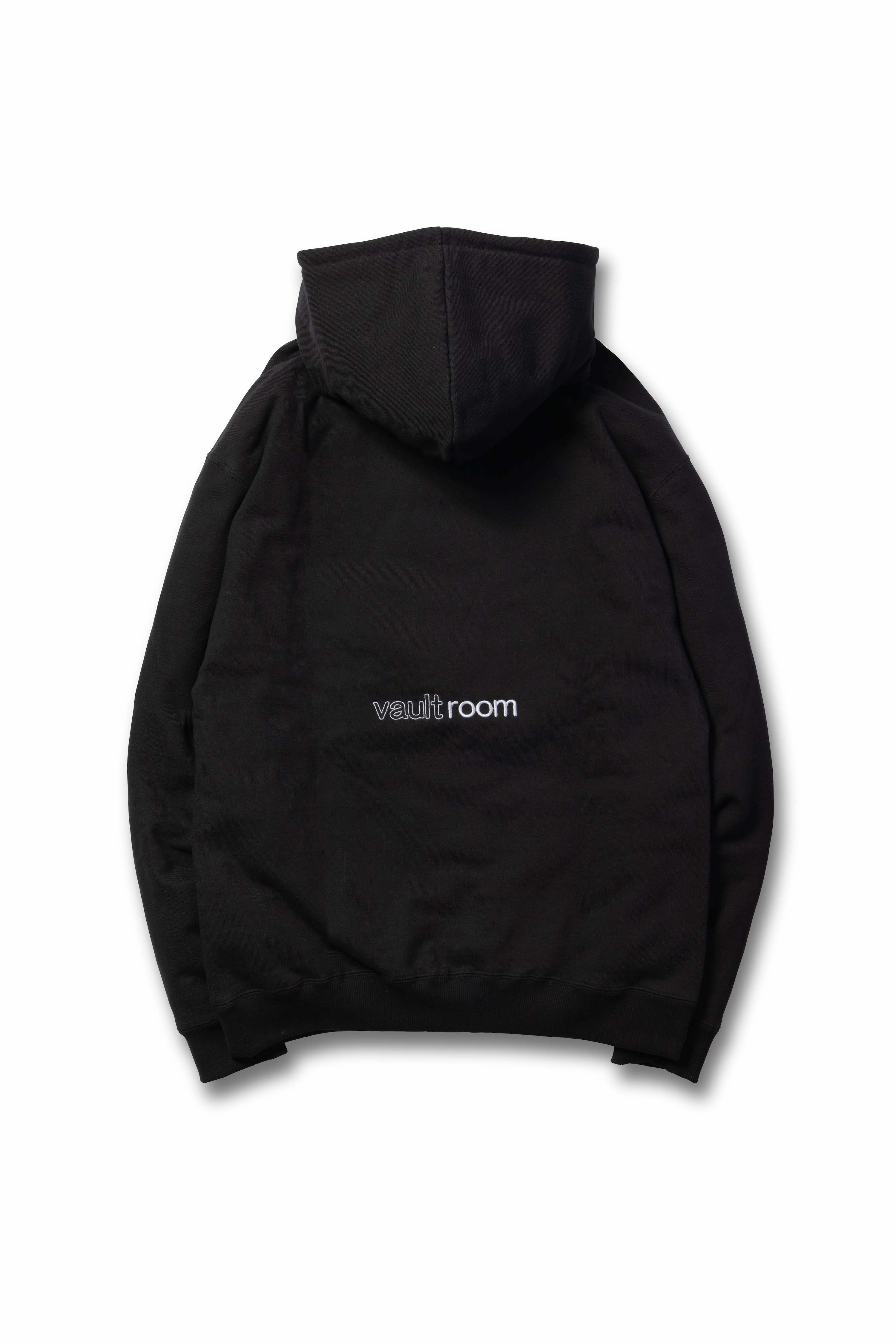 VAULTROOM LOGO HOODIE / BLK
