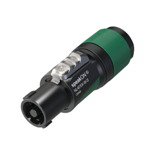 Neutrik NL4FXX-W-S 4 pole Speakon female line 6-12mm