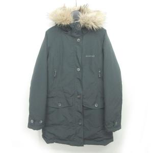 ハスキーコート ダウンコート ダウンジャケット ファー 緑 グリーン 系
