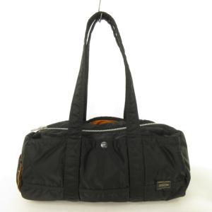 吉田カバン タンカー ドラムバッグ ミニボストン ロゴ カーキ 緑（2023