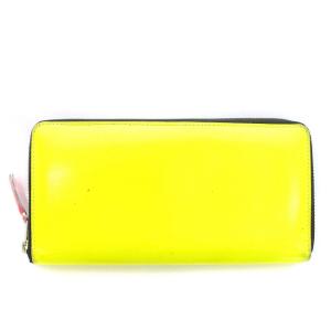 長財布 蛍光 ネオンカラー ラウンドジップ 黄色 オレンジ ピンク（2023